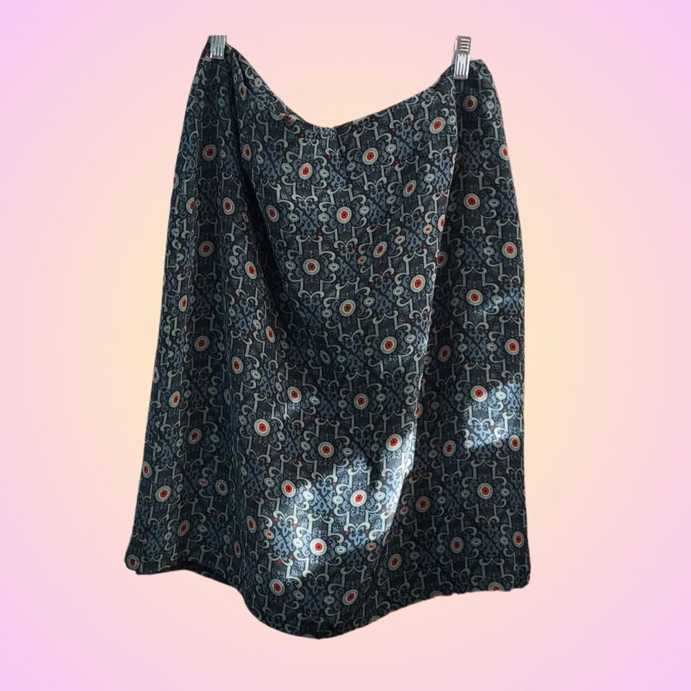 100% Silk 2X Plus Size Skirt